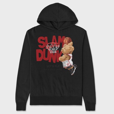 Teddy Dunk Dreams, Hanorac Oversize Barbati (Unisex)