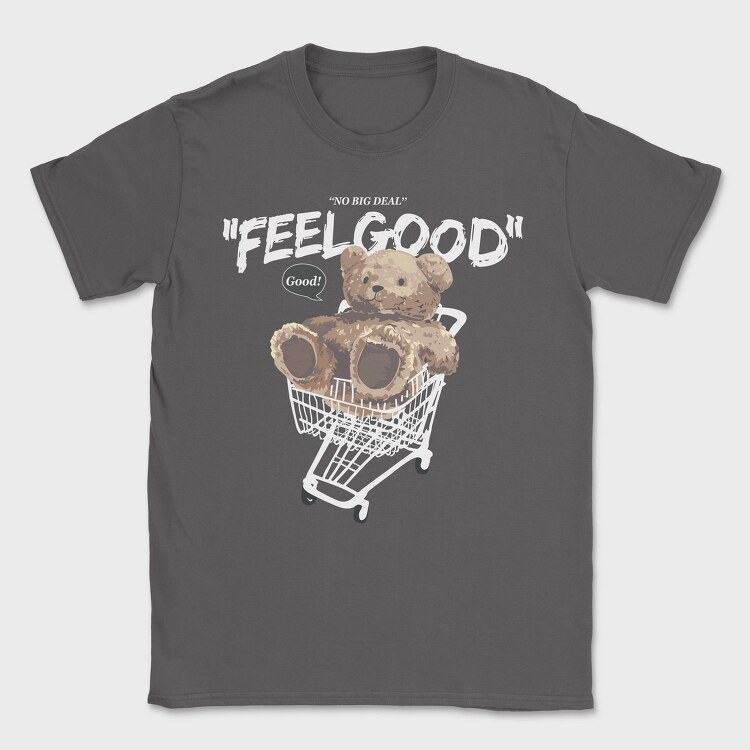 Teddy Cart Vibes, Tricou Barbati (Unisex)