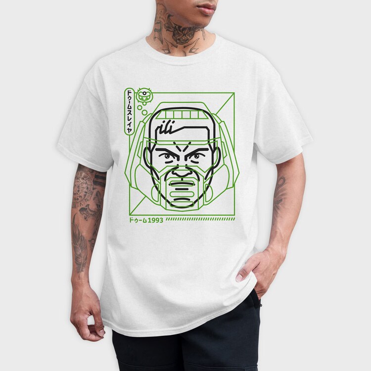 Doom 1, Tricou Barbati (Unisex)
