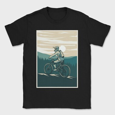 Mountain Bike Rider 1, Tricou Barbati (Unisex)