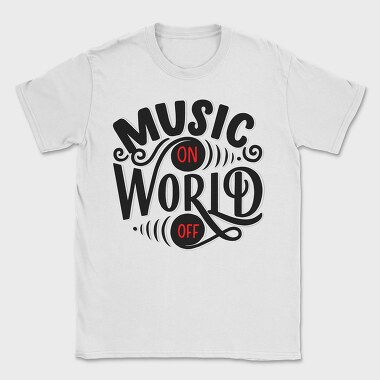 Music Onoff Vibes, Tricou Barbati (Unisex)