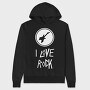 Neon Wolf Howl 2, Hanorac Oversize Barbati (Unisex)