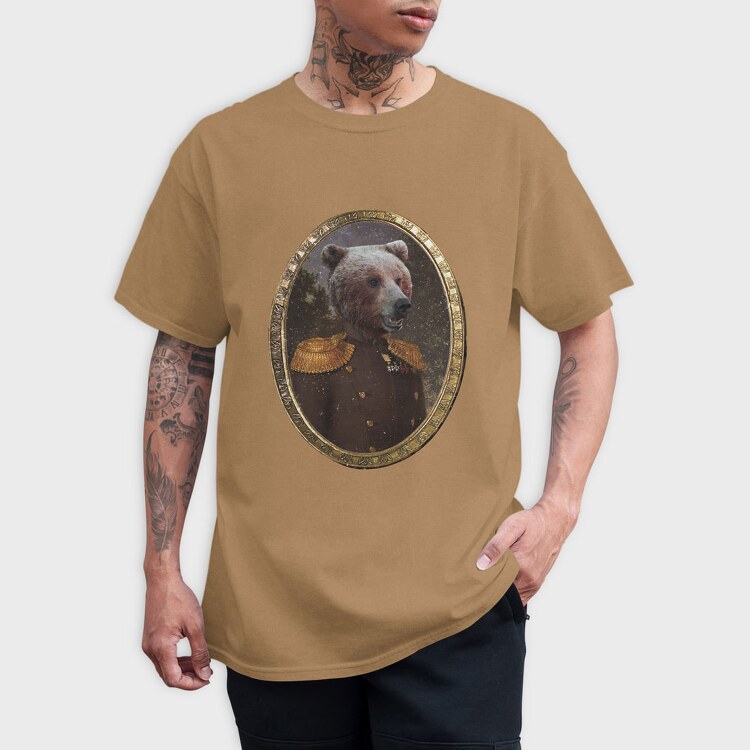 Bear Commander, Tricou Barbati (Unisex)