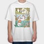 Enchanted Forest, Tricou Oversize Barbati (Unisex)