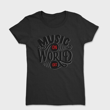 Music Onoff Vibes, Tricou Femei