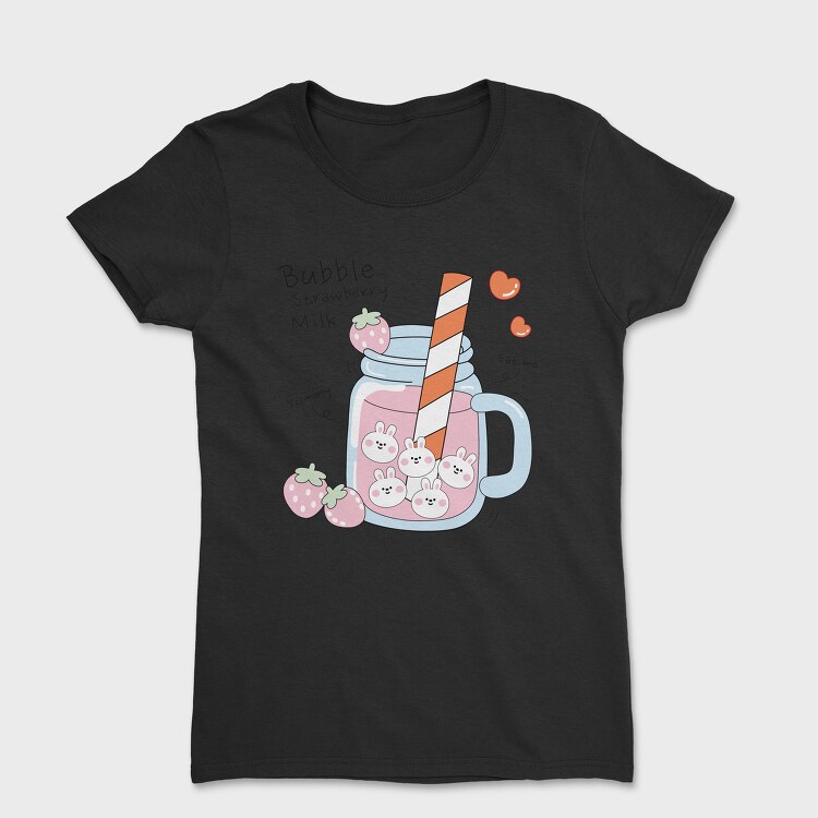Strawberry Bunny Juice, Tricou Femei