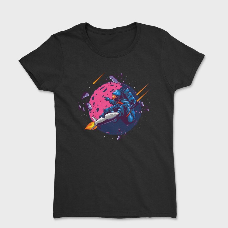 Space Rocket Escape, Tricou Femei