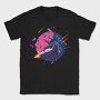 Space Rocket Escape, Tricou Barbati (Unisex)