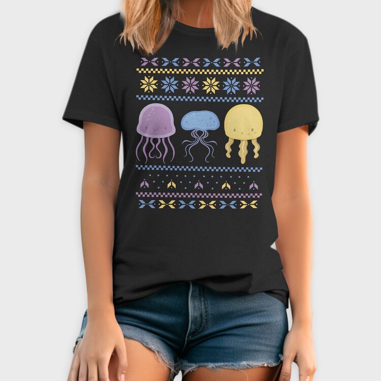 Jellyfish Sweater, Tricou Barbati (Unisex)