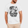 Coffee Raises Me Fro the Dead, Tricou Barbati (Unisex)