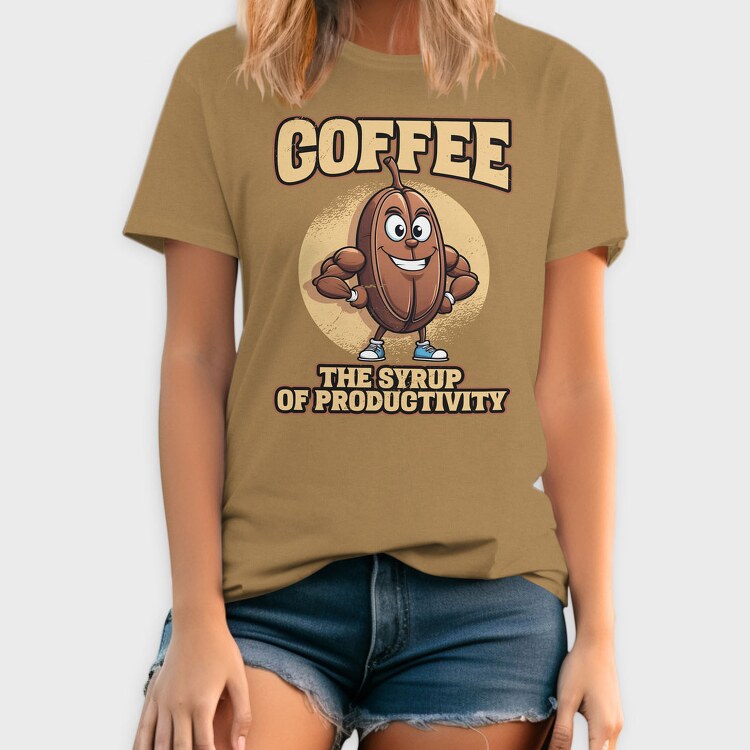 Coffee the Syrup of Productivity, Tricou Barbati (Unisex)