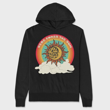 Sunshine Vibes, Hanorac Oversize Barbati (Unisex)