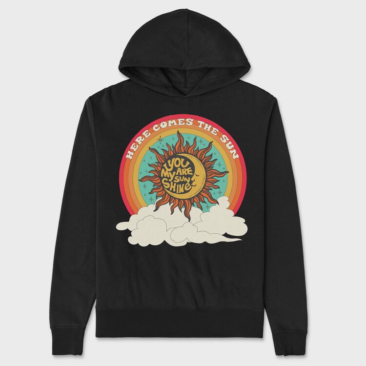 Sunshine Vibes, Hanorac Oversize Barbati (Unisex)