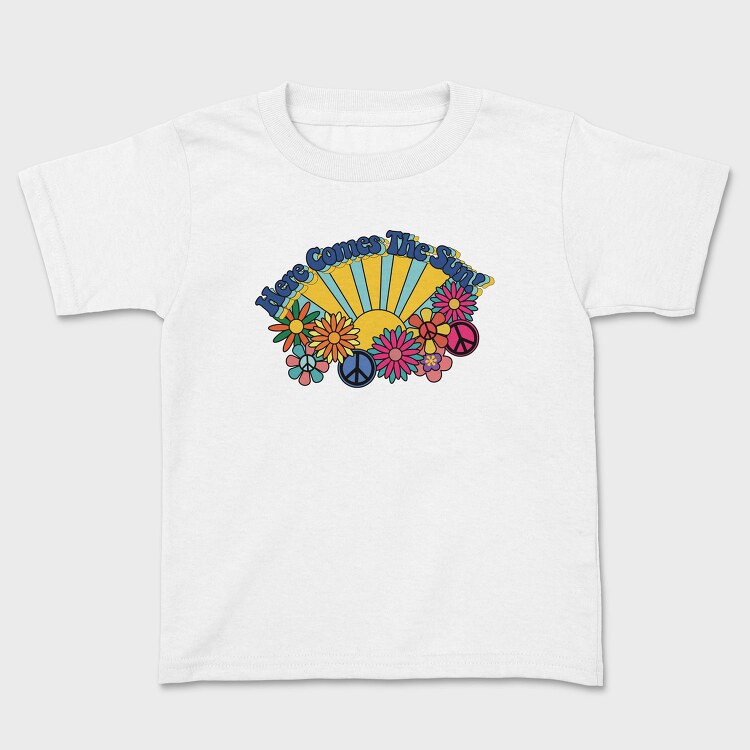 Sunflower Peace Vibes, Tricou Copii