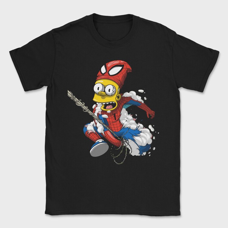 Spider Simpson Escape, Tricou Barbati (Unisex)