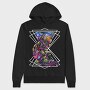 Space Rock Astronaut, Hanorac Oversize Barbati (Unisex)