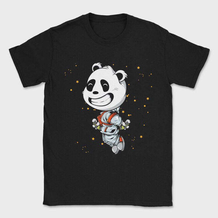 Space Panda Explorer, Tricou Barbati (Unisex)