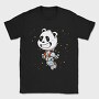 Space Panda Explorer, Tricou Barbati (Unisex)