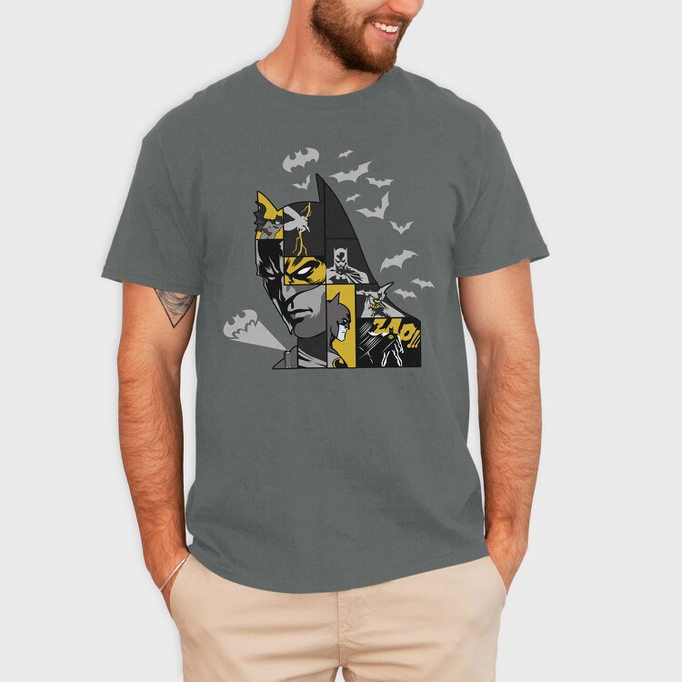 Batman Design, Tricou Barbati (Unisex)