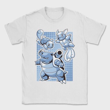 Squirtle Splash, Tricou Barbati (Unisex)
