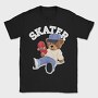 Skater Bear Vibes, Tricou Barbati (Unisex)