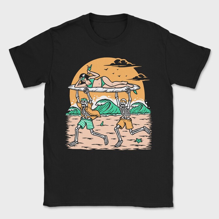 Tricou Barbati (Unisex) Imprimat digital direct in tesatura, bumbac premium 100%.