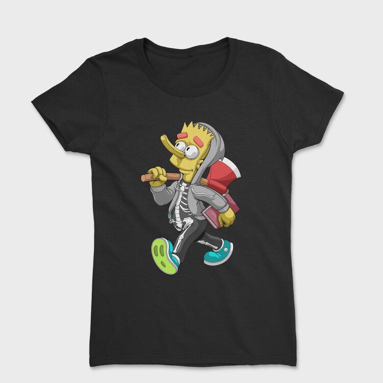 Skeleton Street Chic, Tricou Femei