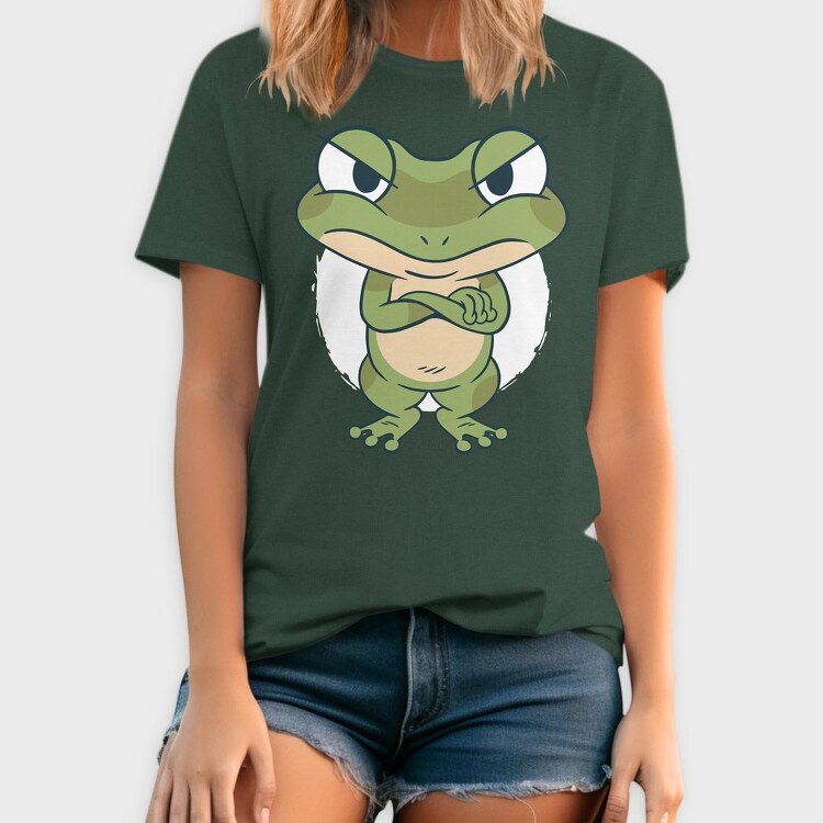 Frog Cartoon, Tricou Barbati (Unisex)