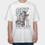Skateboarders Edge, Tricou Oversize Barbati (Unisex)
