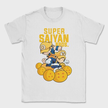 Super Saiyan Bros, Tricou Barbati (Unisex)