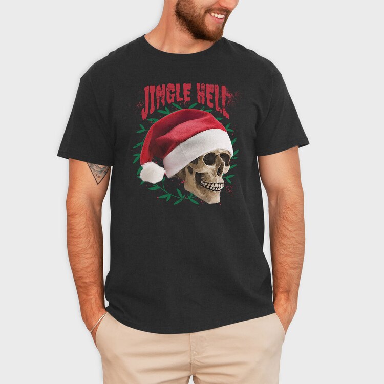 Jingle Hell, Tricou Barbati (Unisex)