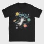 Space Cat Adventure, Tricou Barbati (Unisex)