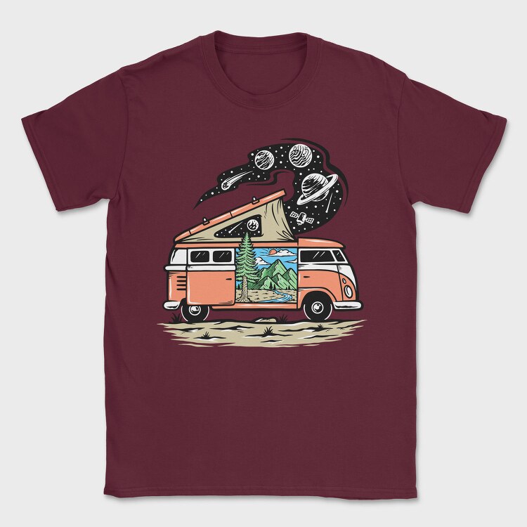 Space Camper Dreams, Tricou Barbati (Unisex)