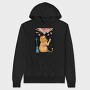 Smoke Lion Vibes, Hanorac Oversize Barbati (Unisex)