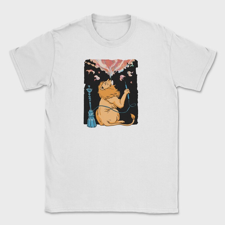 Smoke Lion Vibes, Tricou Barbati (Unisex)