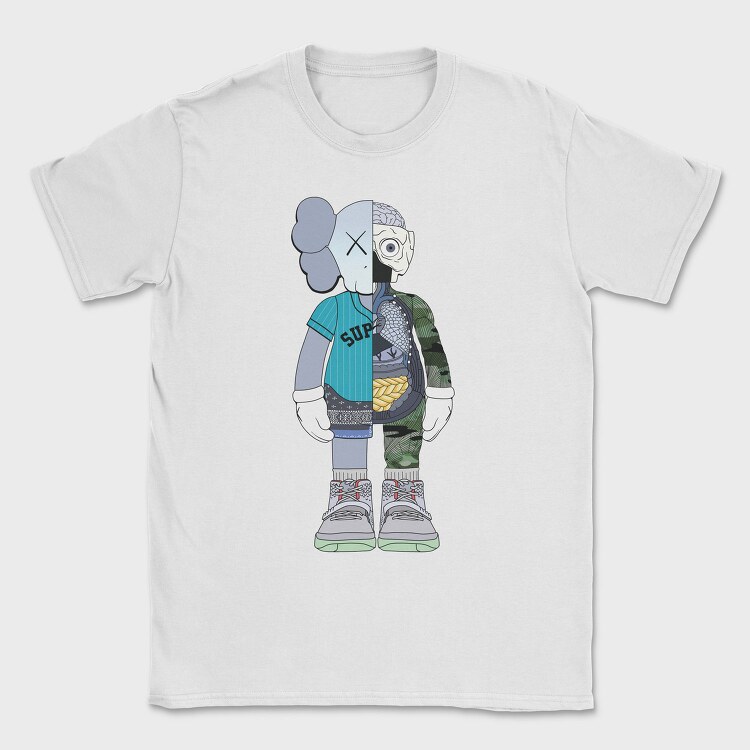 Skull Streetwear, Tricou Barbati (Unisex)
