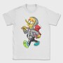 Skeleton Street Chic, Tricou Barbati (Unisex)