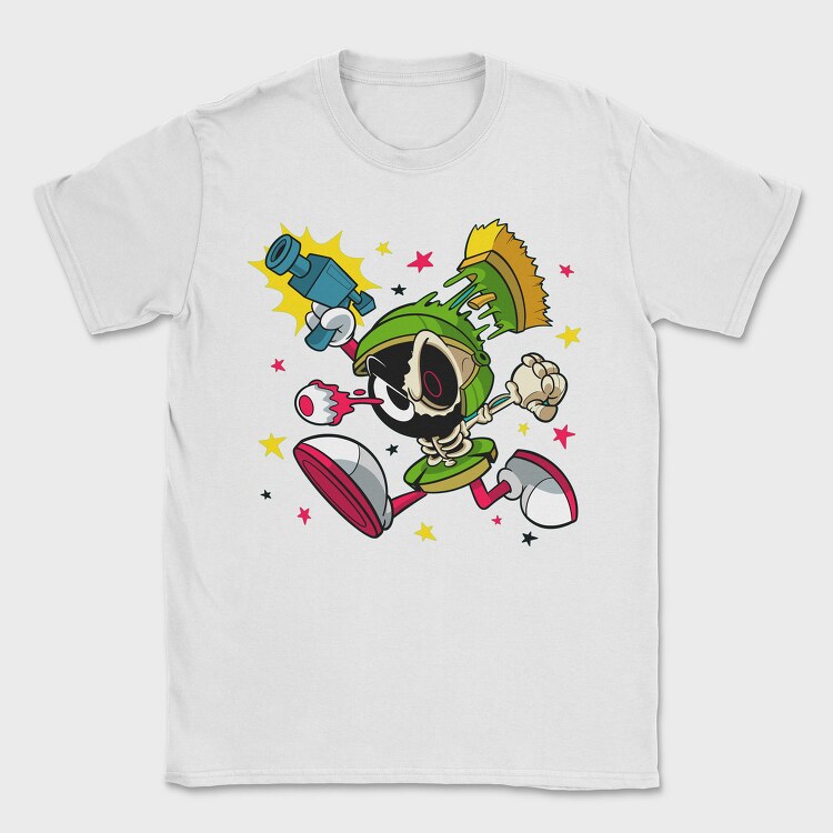 Skeleton Space Explorer, Tricou Barbati (Unisex)