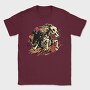 Skeleton Fire Dance, Tricou Barbati (Unisex)