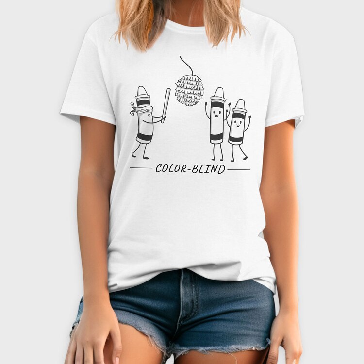 Color Blind, Tricou Barbati (Unisex)