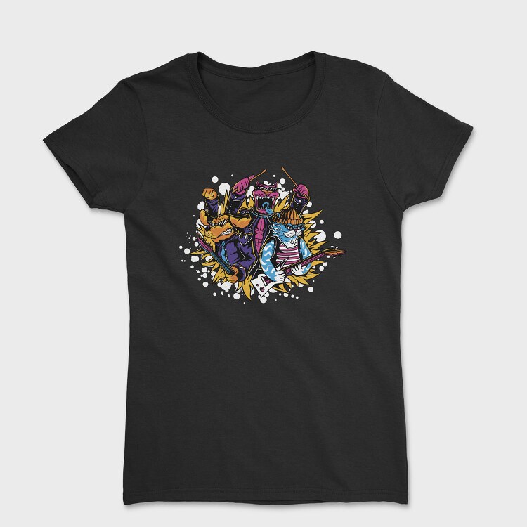 Rockin Animal Band, Tricou Femei