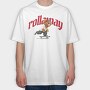 Skate Bear Hype, Tricou Oversize Barbati (Unisex)