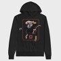 Kungfu Tiger, Hanorac Oversize Barbati (Unisex)