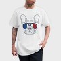 Frenchie Dog, Tricou Barbati (Unisex)
