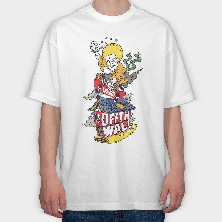 Skate Saint, Tricou Oversize Barbati (Unisex)