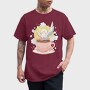Dove and Coffee, Tricou Barbati (Unisex)