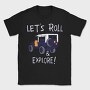 Roll Explore, Tricou Barbati (Unisex)