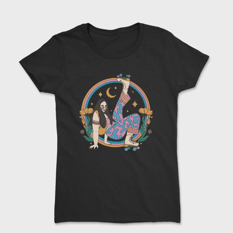 Skate Moon Goddess, Tricou Femei
