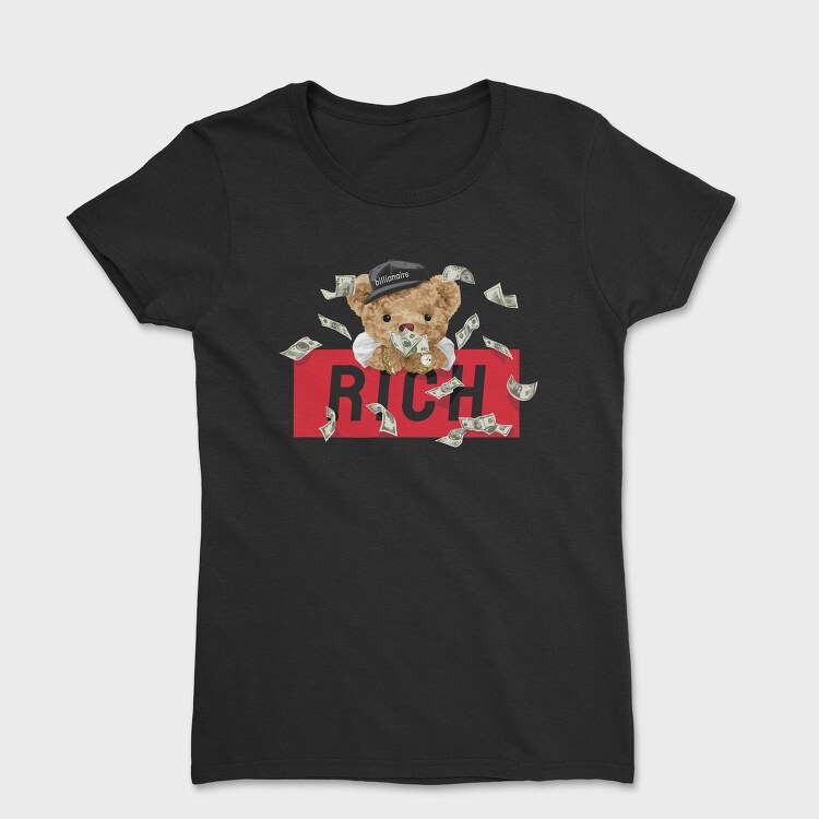 Rich Bear Money, Tricou Femei