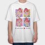 Red Hair Vibes, Tricou Oversize Barbati (Unisex)